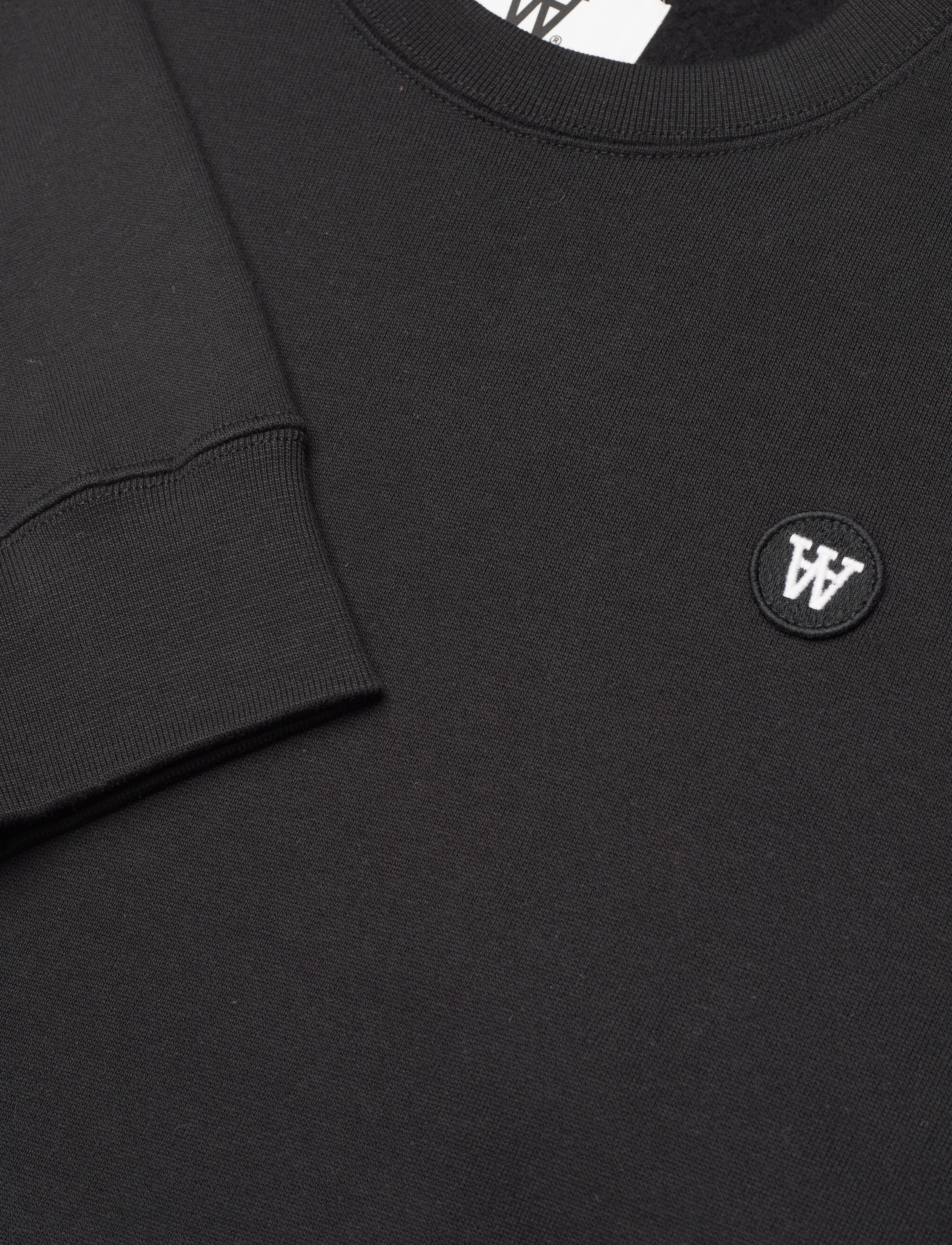 WOOD WOOD - Jess sweatshirt GOTS - hættetrøjer - black - 2
