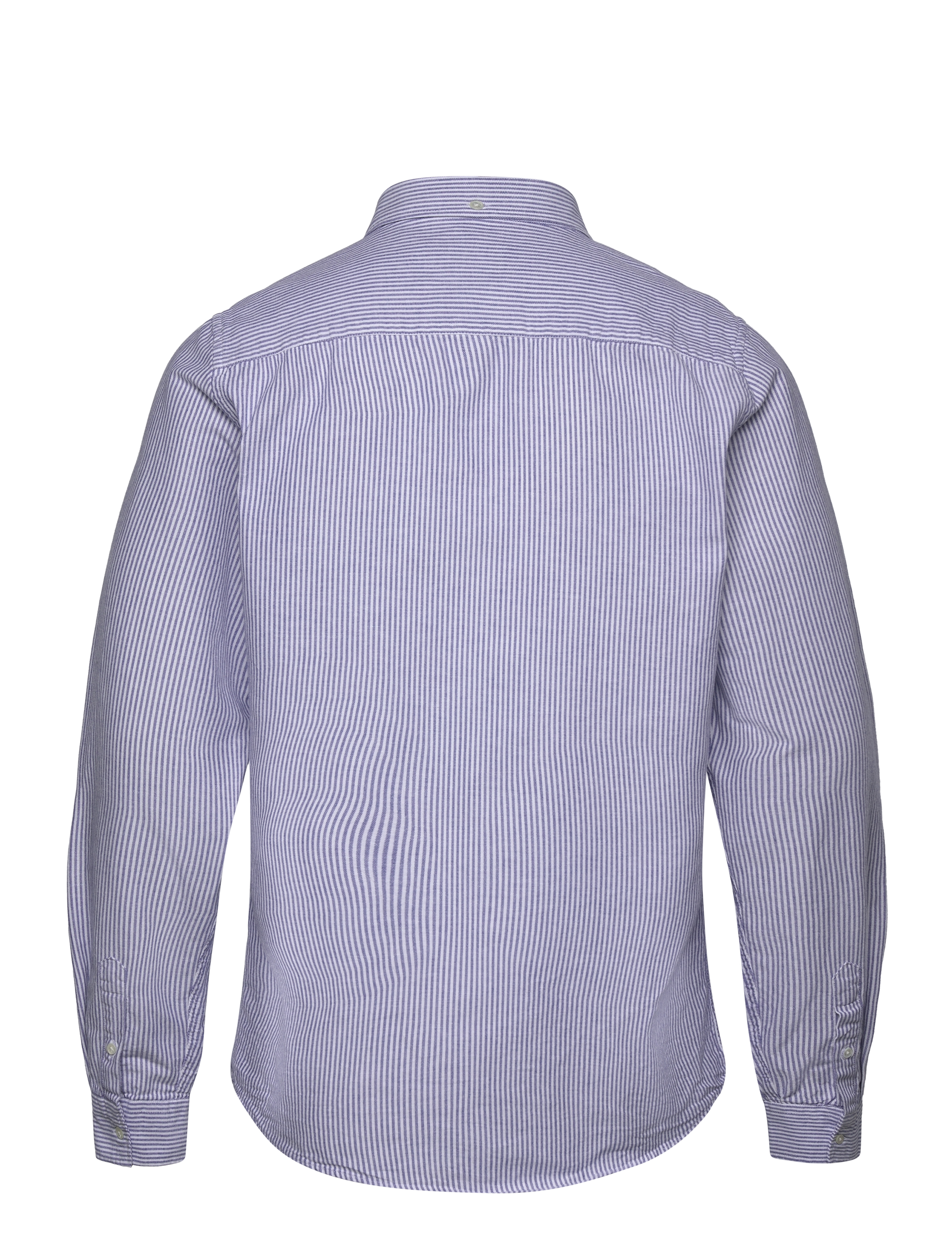 DOUBLE A BY W.W. - Ted shirt - blue stripe - 1
