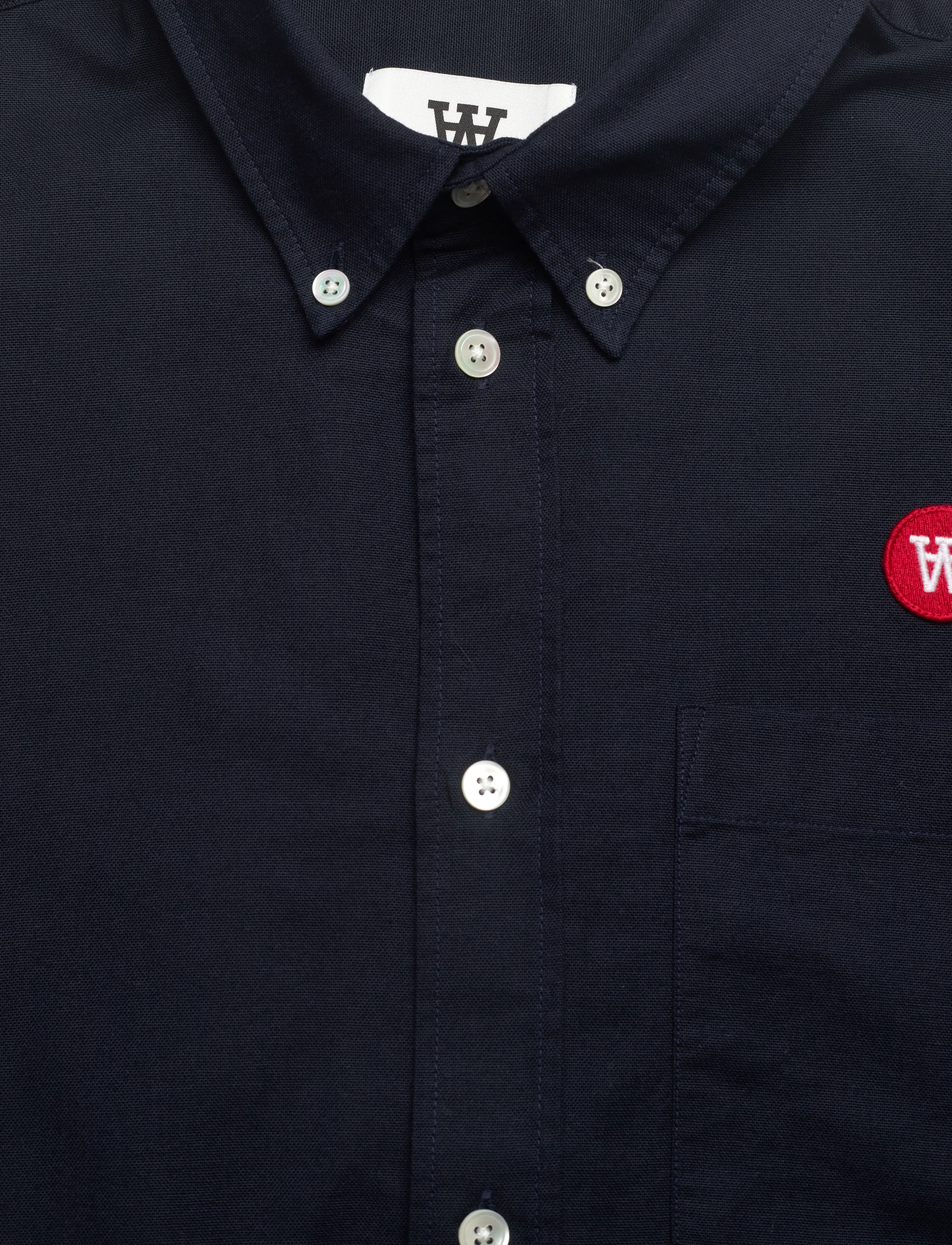 DOUBLE A BY W.W. - Ted shirt - navy - 2