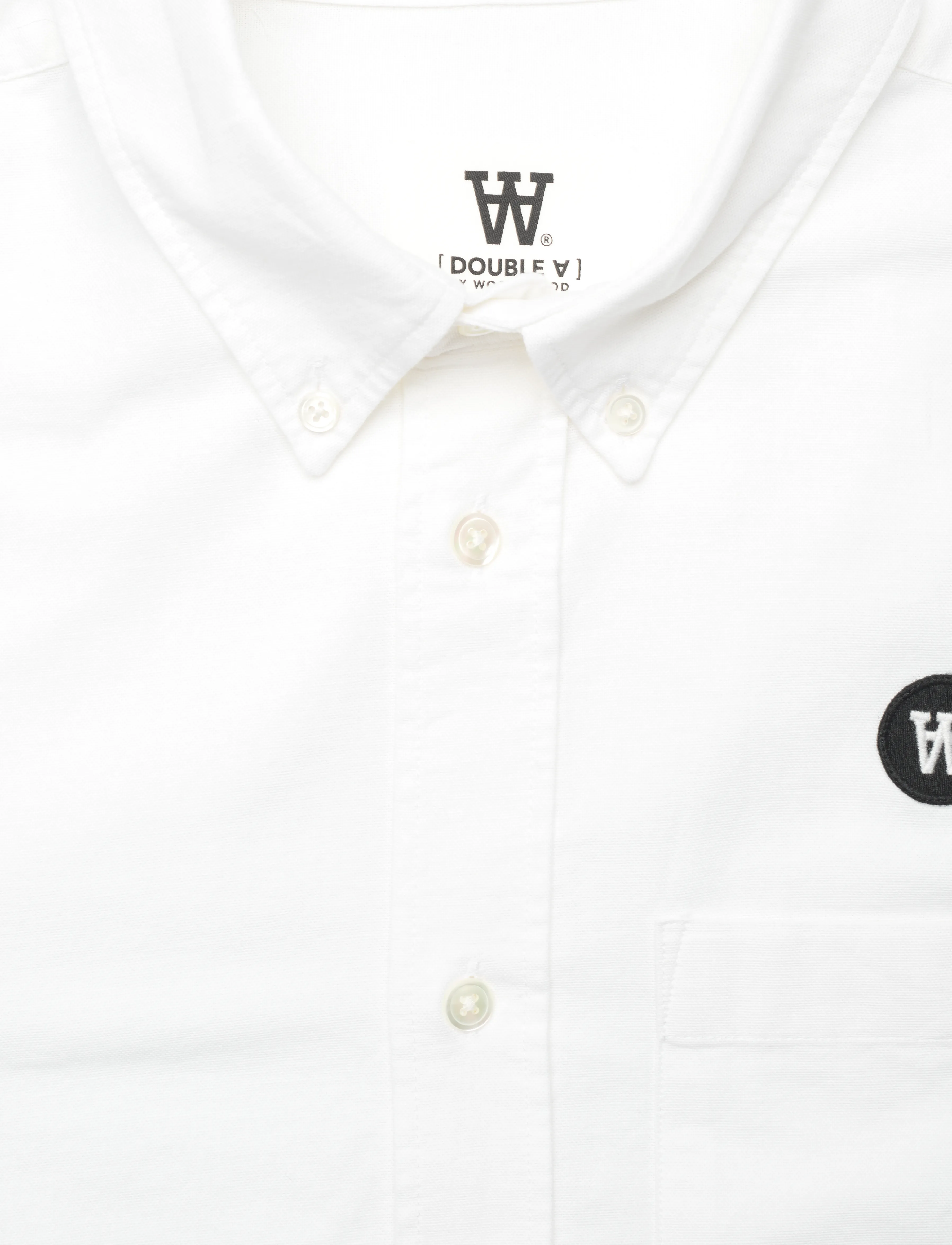 DOUBLE A BY W.W. - Ted shirt - white - 2
