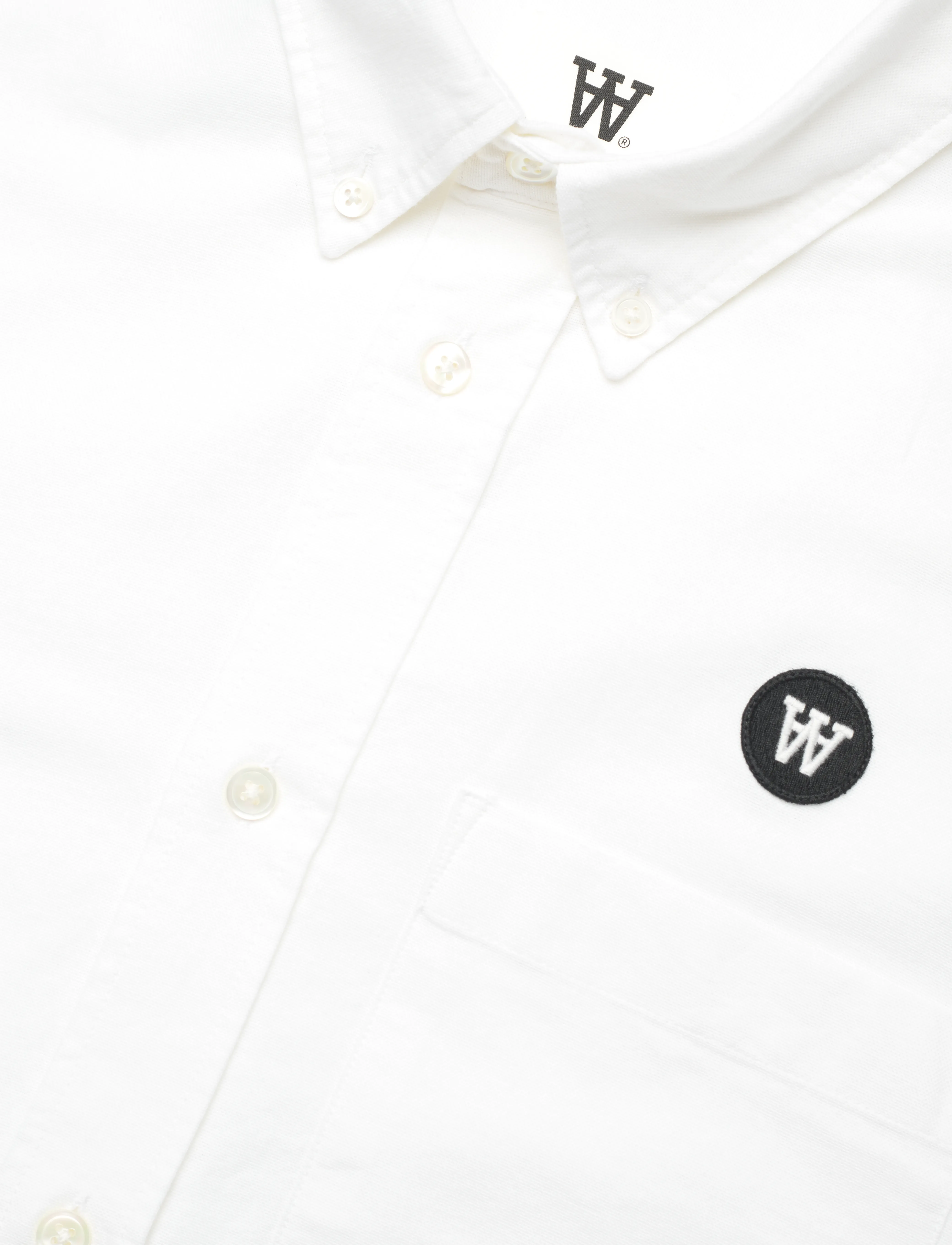 DOUBLE A BY W.W. - Ted shirt - white - 3