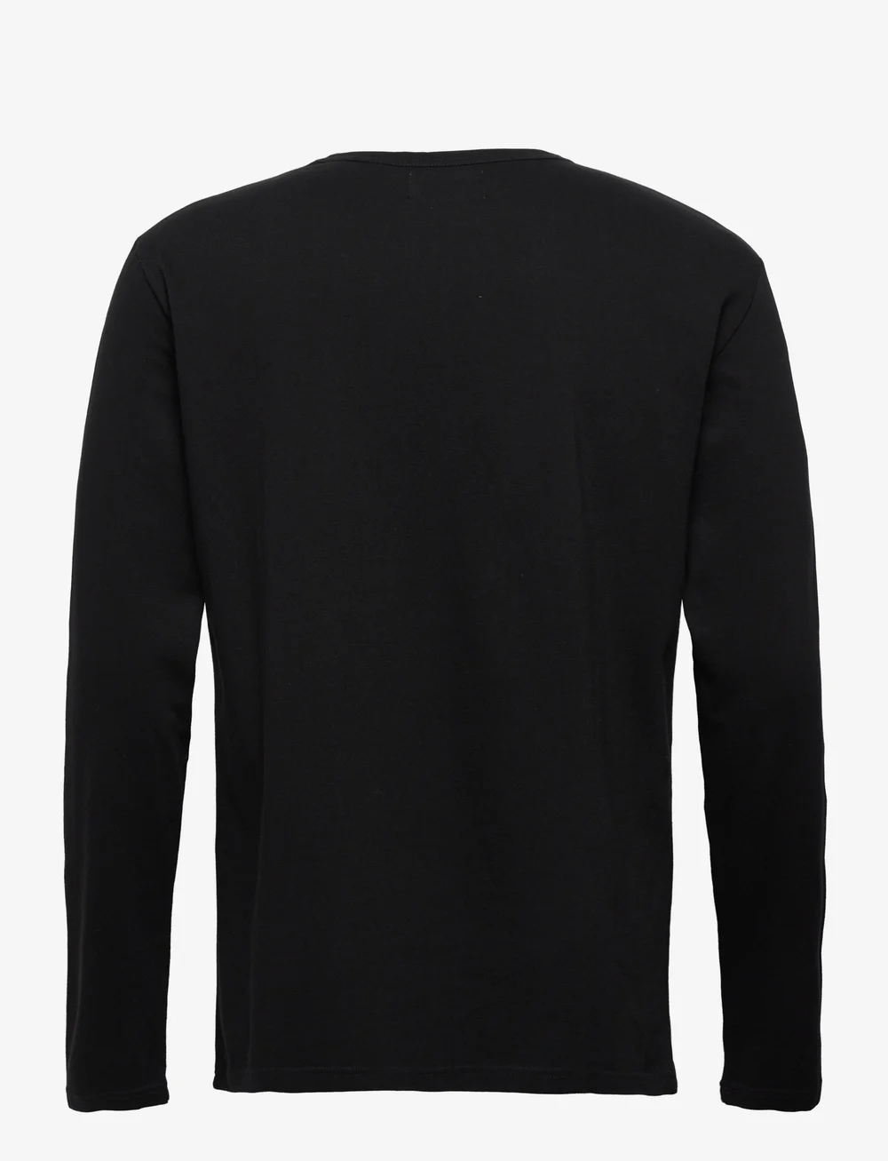 WOOD WOOD - Mel long sleeve - långärmade t-shirts - black/black - 1
