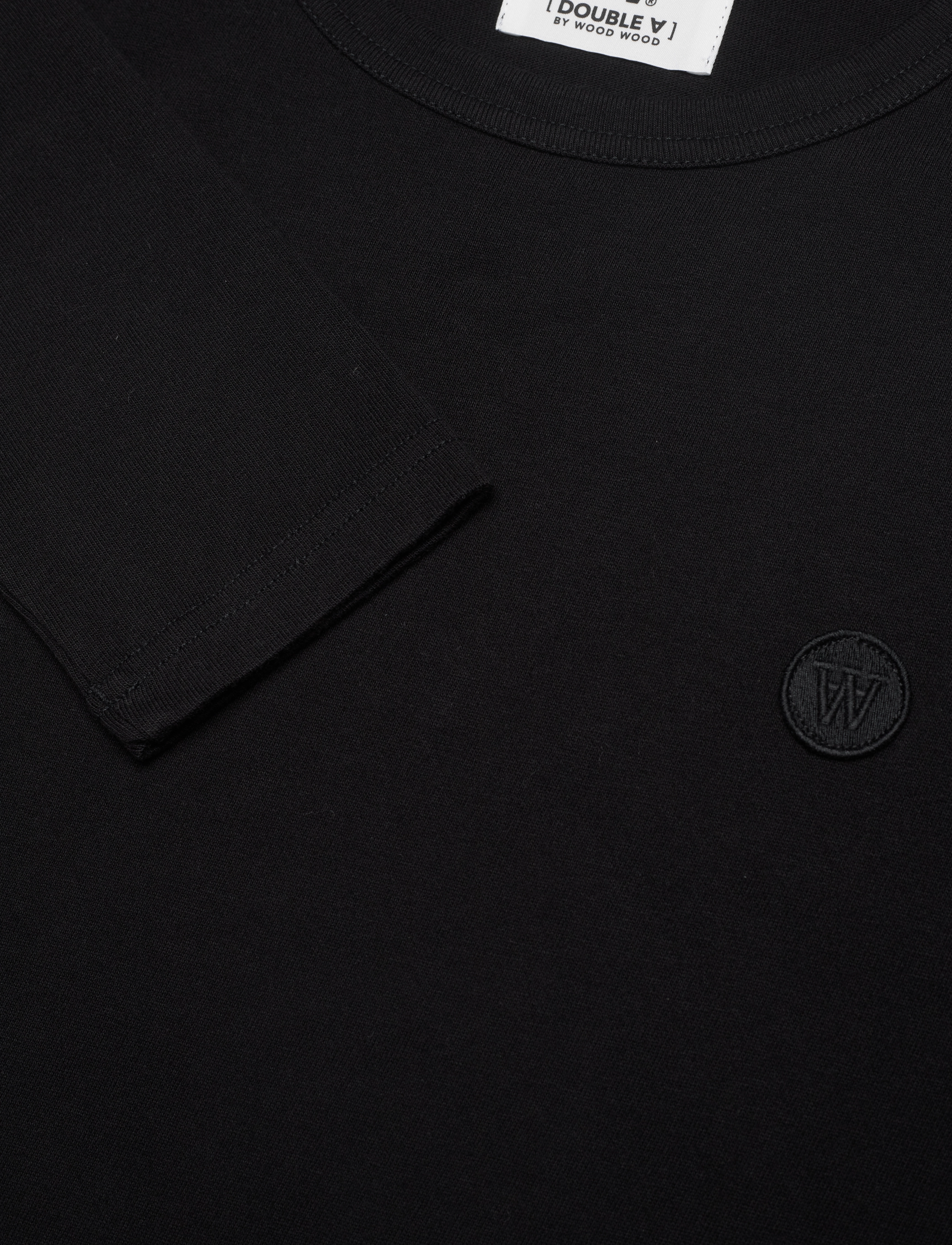 WOOD WOOD - Mel long sleeve - black/black - 2