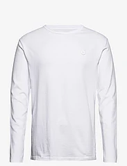 Double A by Wood Wood - Mel long sleeve - t-shirts - white/white - 0