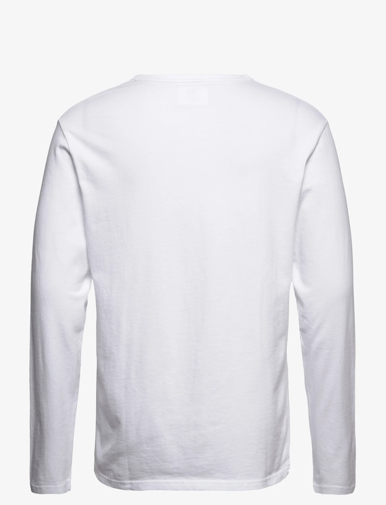 Double A by Wood Wood - Mel long sleeve - t-shirts - white/white - 1