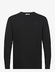 Double A by Wood Wood - Mel long sleeve GOTS - langærmede t-shirts - black/black - 0