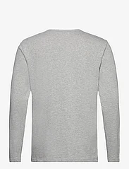 Double A by Wood Wood - Mel long sleeve GOTS - t-shirts - grey melange - 1