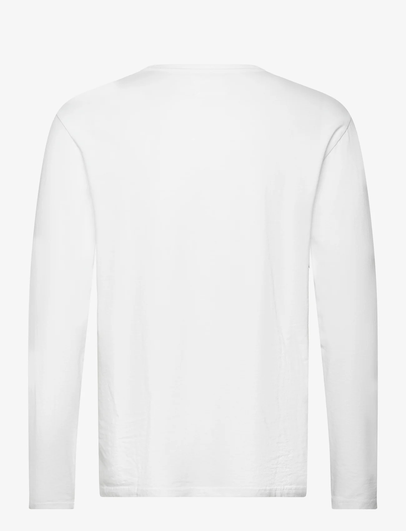 Double A by Wood Wood - Mel long sleeve GOTS - långärmade t-shirts - white/white - 1