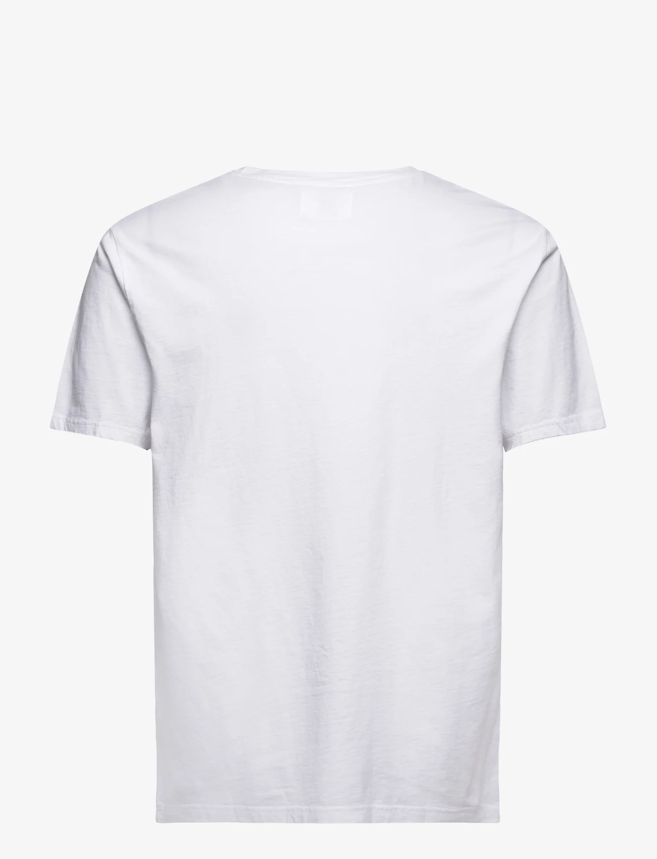 Double A by Wood Wood - Ace T-shirt - trumpomis rankovėmis - white/white - 1