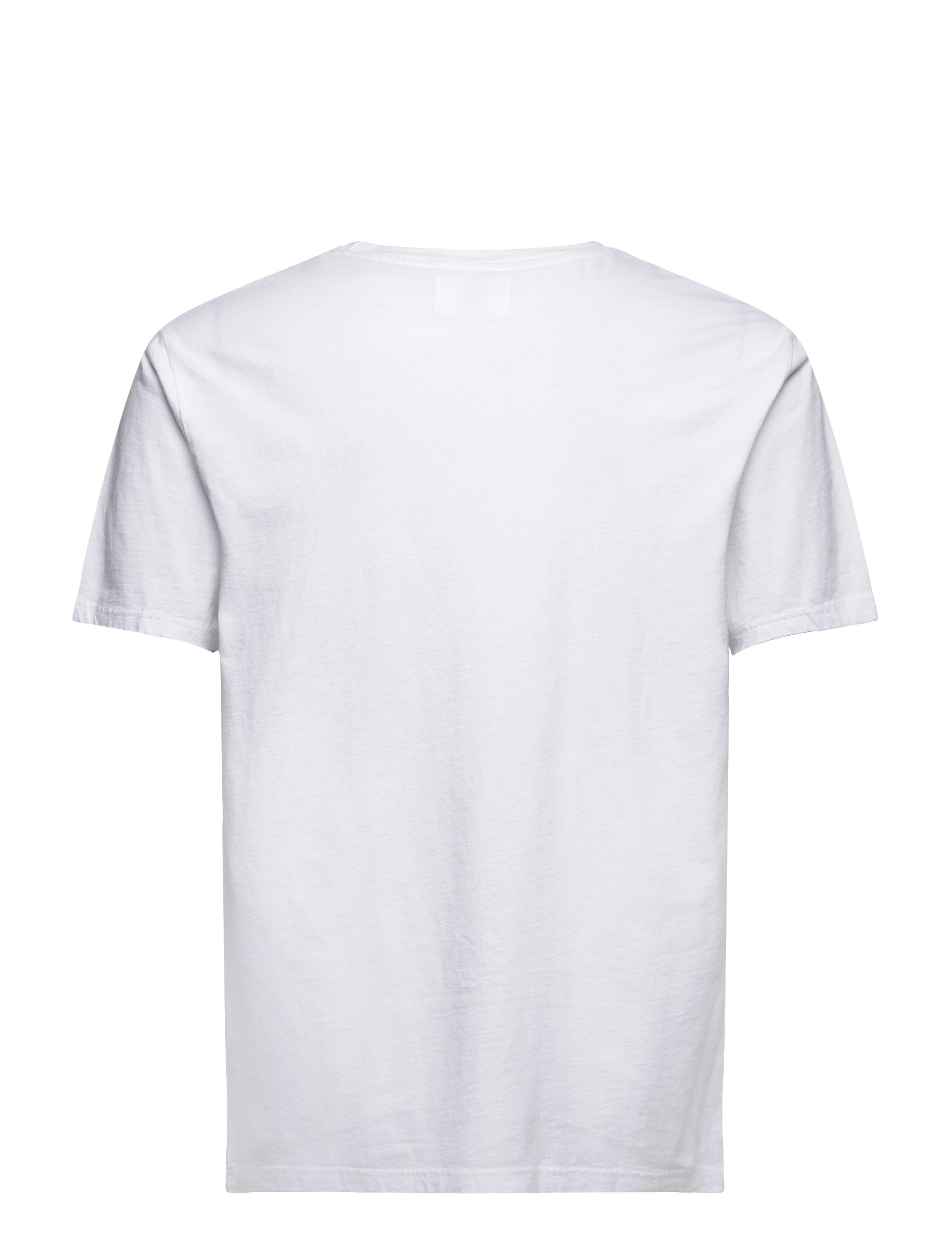 DOUBLE A BY W.W. - Ace T-shirt GOTS - white/white - 1