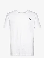 Ace badge T-shirt GOTS - WHITE
