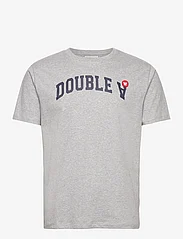 Double A by Wood Wood - Ace IVY T-shirt GOTS - t-shirts - grey melange - 0