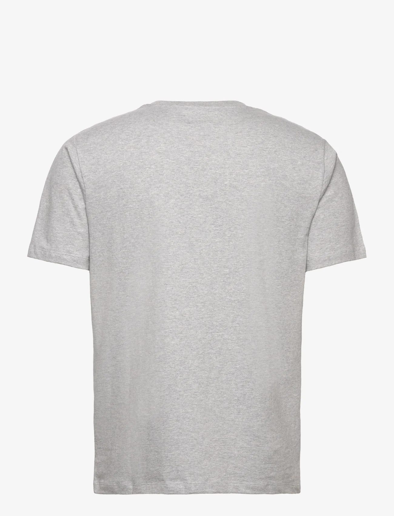Double A by Wood Wood - Ace IVY T-shirt GOTS - kortærmede t-shirts - grey melange - 1