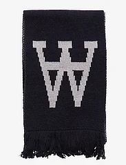 Double A by Wood Wood - AA scarf - winter scarves - navy - 1