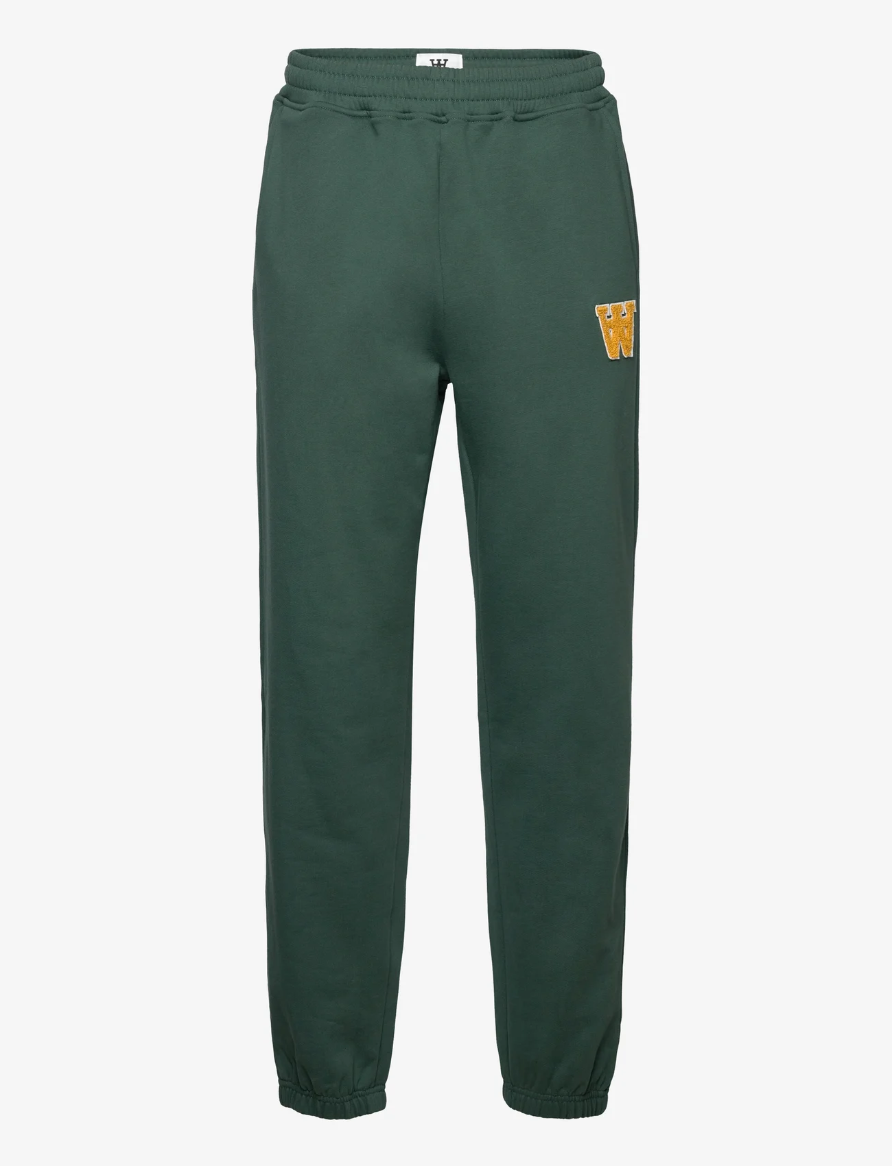 Double A by Wood Wood - Cal joggers - men - forest green - 0