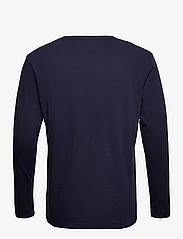 Double A by Wood Wood - Mel patches LS - langærmede t-shirts - navy - 1