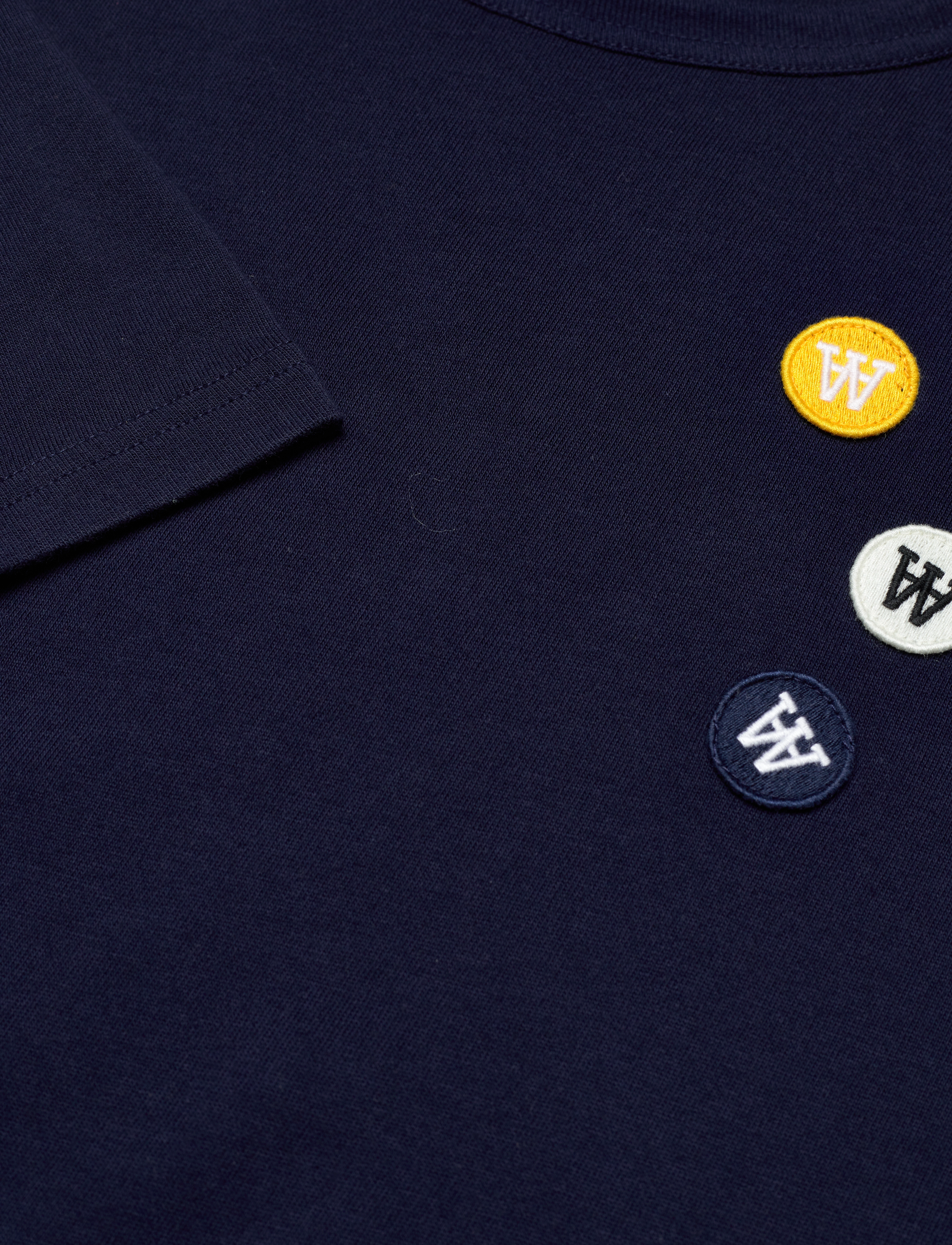 Double A by Wood Wood - Mel patches LS - navy - 2