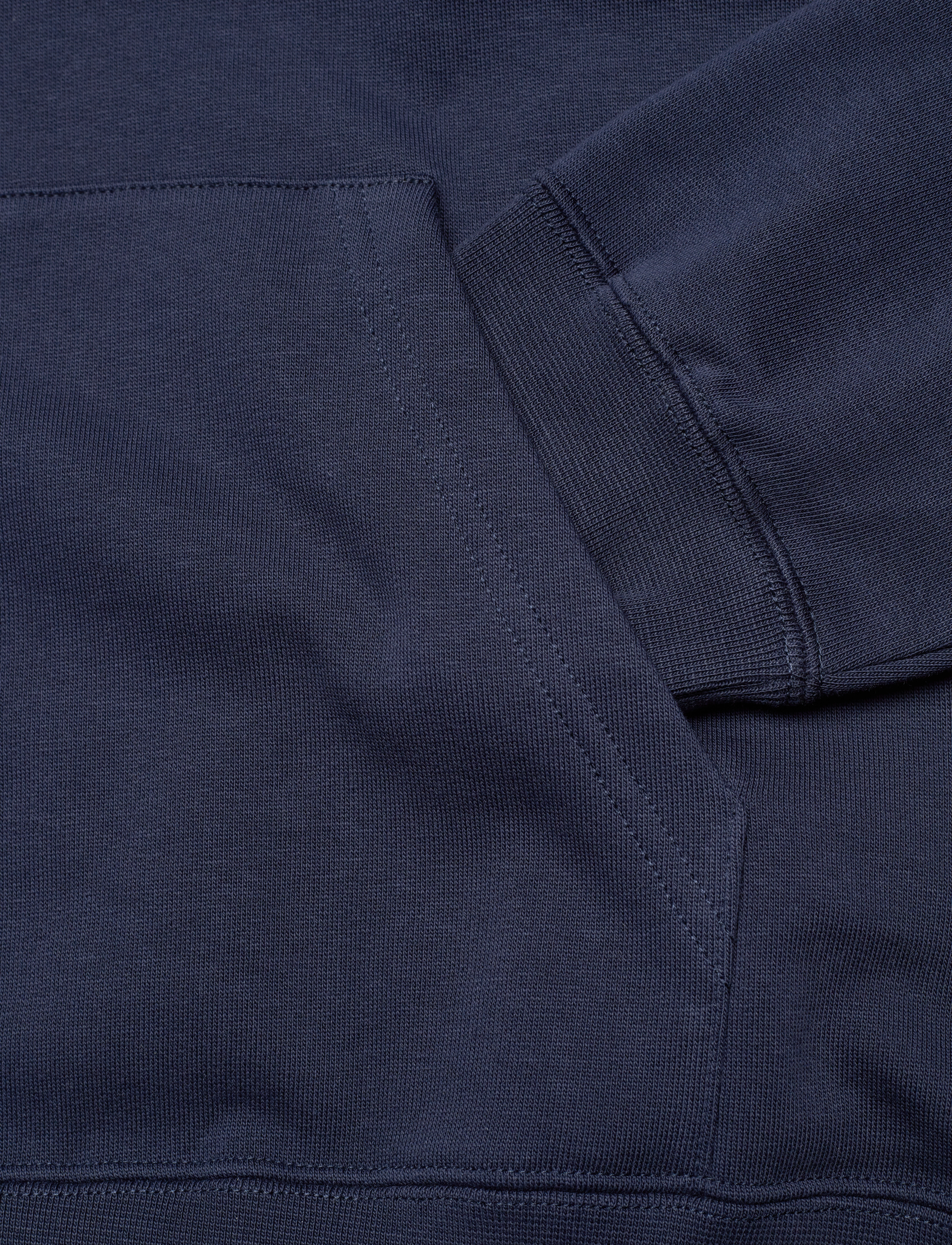 Double A by Wood Wood - Ian arch hoodie - navy - 4