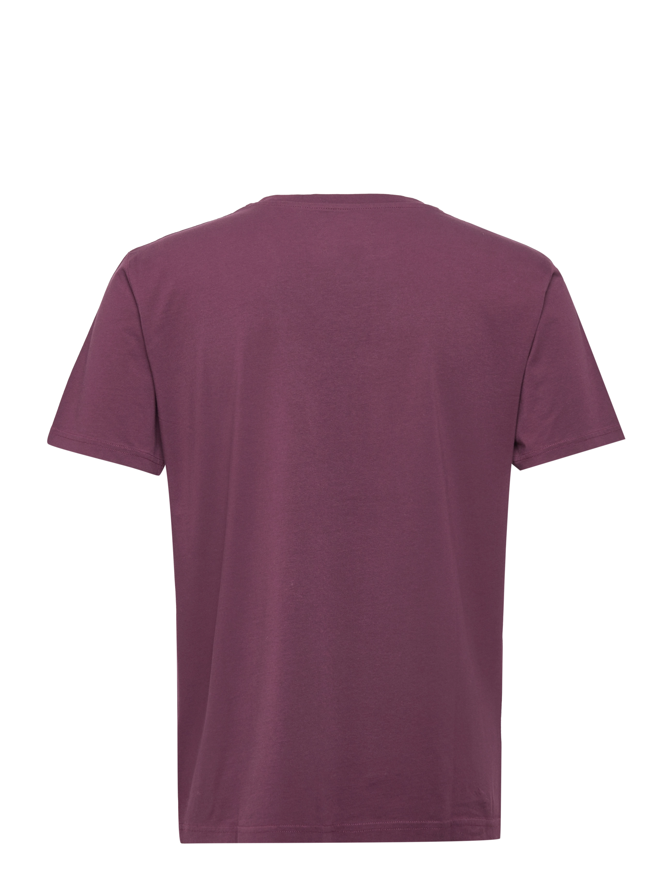 Double A by Wood Wood - Ace typo T-Shirt - burgundy - 1