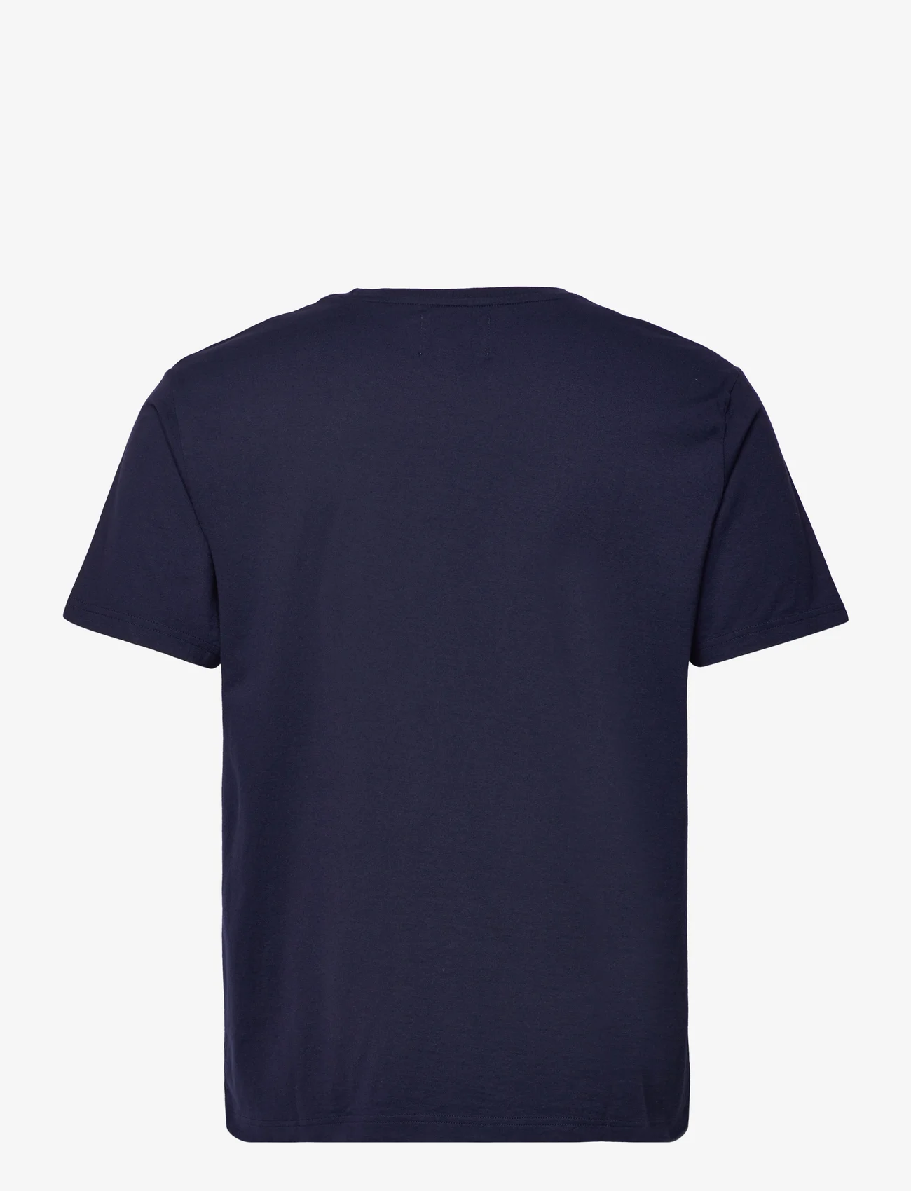 Double A by Wood Wood - Ace patches T-Shirt - basic t-shirts - navy - 1