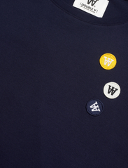 Double A by Wood Wood - Ace patches T-Shirt - basic t-shirts - navy - 3