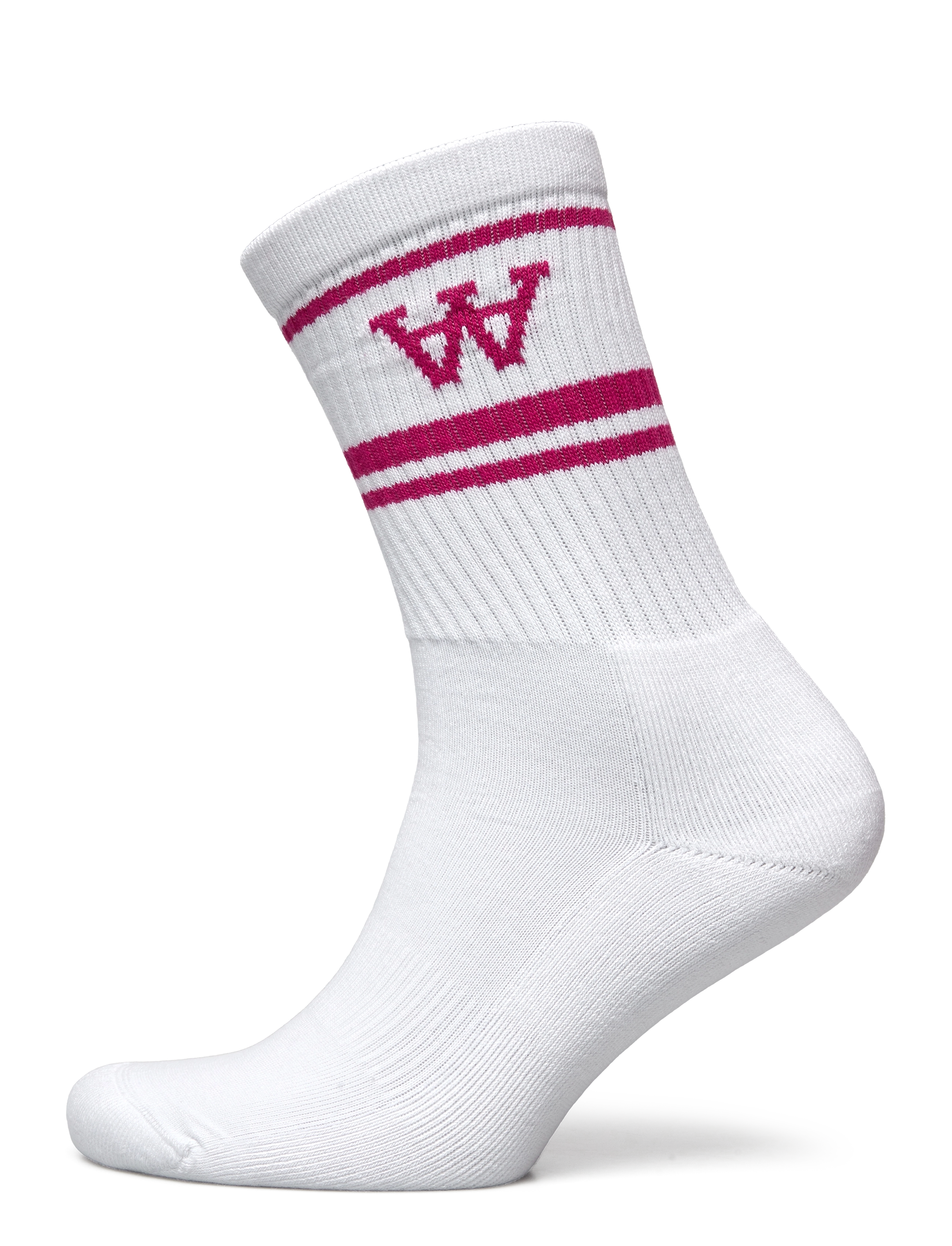 Double A by Wood Wood - Con 2-pack socks - beetroot - 2