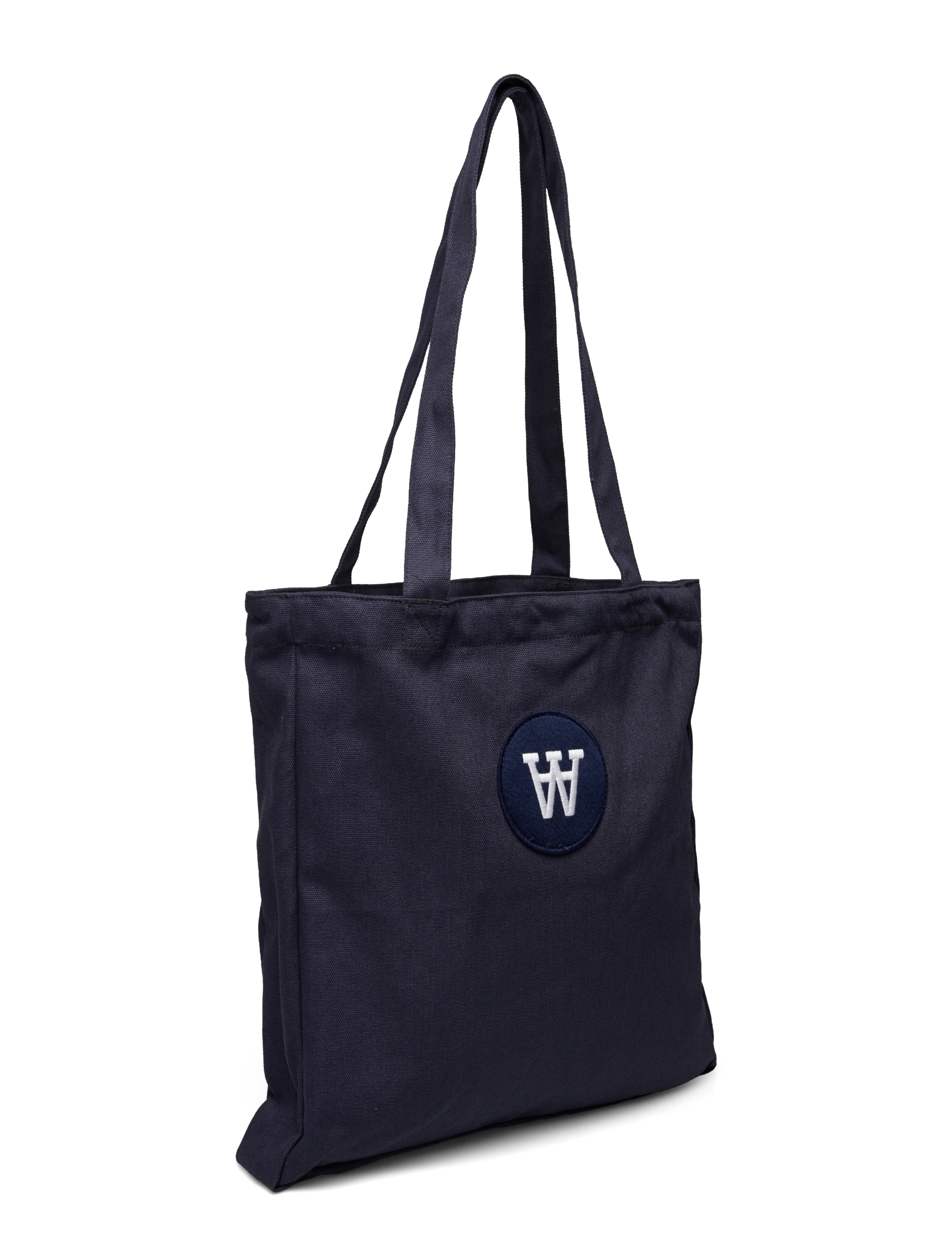 Double A by Wood Wood - Desi patch tote bag - navy - 1