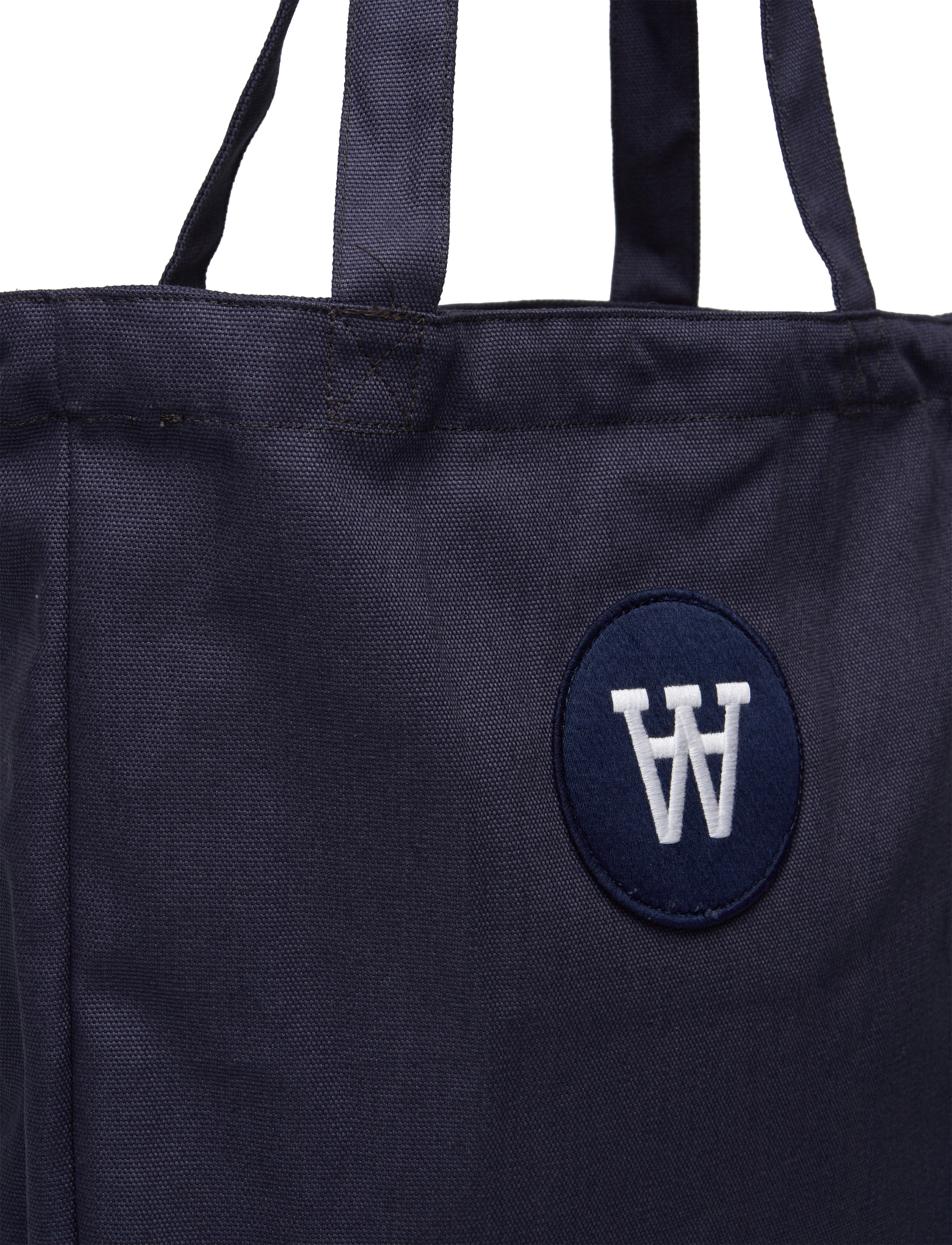 Double A by Wood Wood - Desi patch tote bag - navy - 3