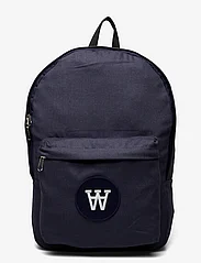 Double A by Wood Wood - Ryan patch backpack - ryggsekker - navy - 0