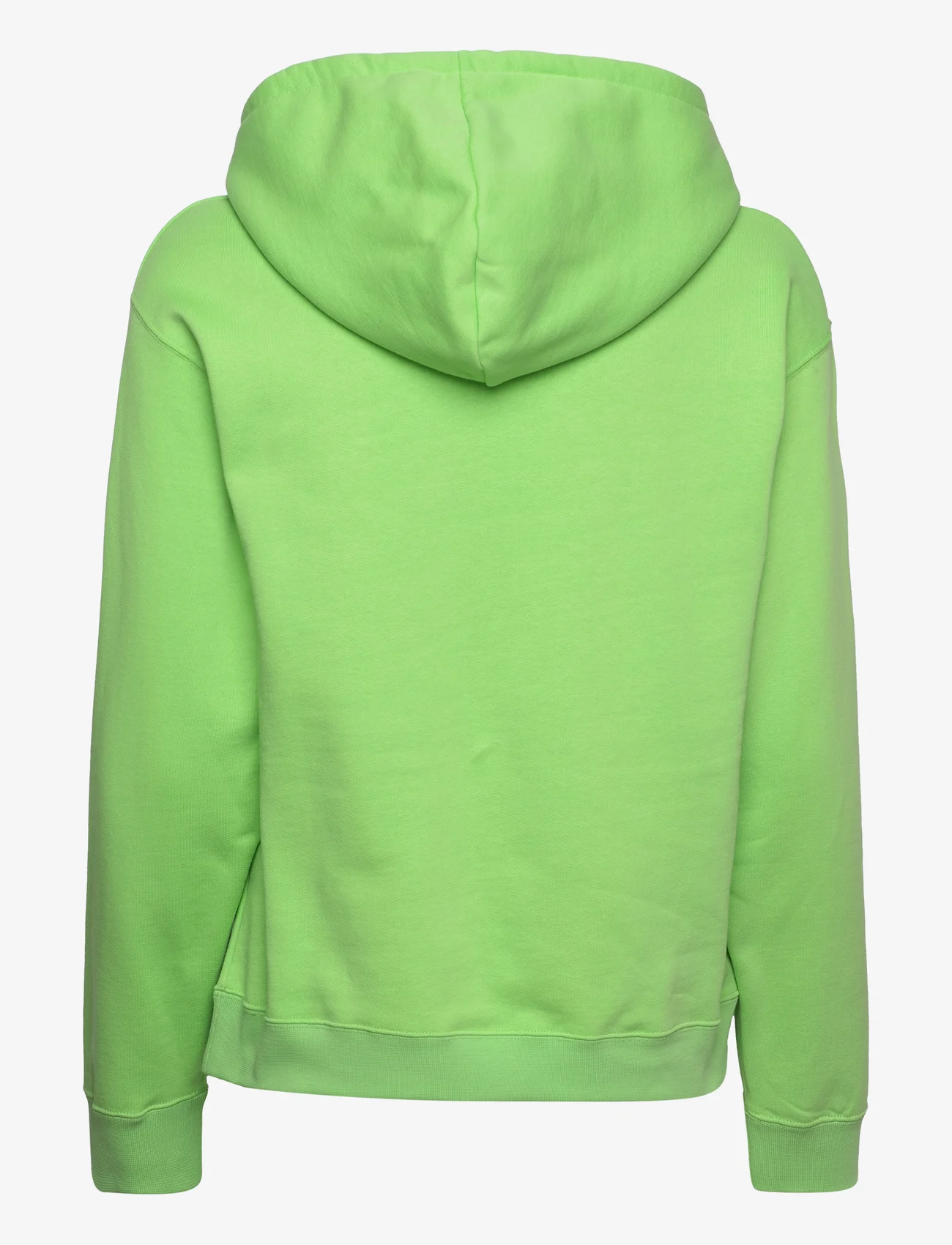 Double A by Wood Wood - Jenn hoodie GOTS - sweatshirts & hættetrøjer - pale green - 1