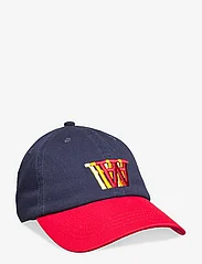 Double A by Wood Wood - Eli AA two-tone cap - caps - navy - 0