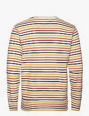 Double A by Wood Wood - Mel stripe long sleeve - langærmede t-shirts - off-white stripes - 1