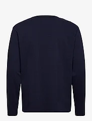 Double A by Wood Wood - Mel long sleeve - langermede t-skjorter - navy - 1