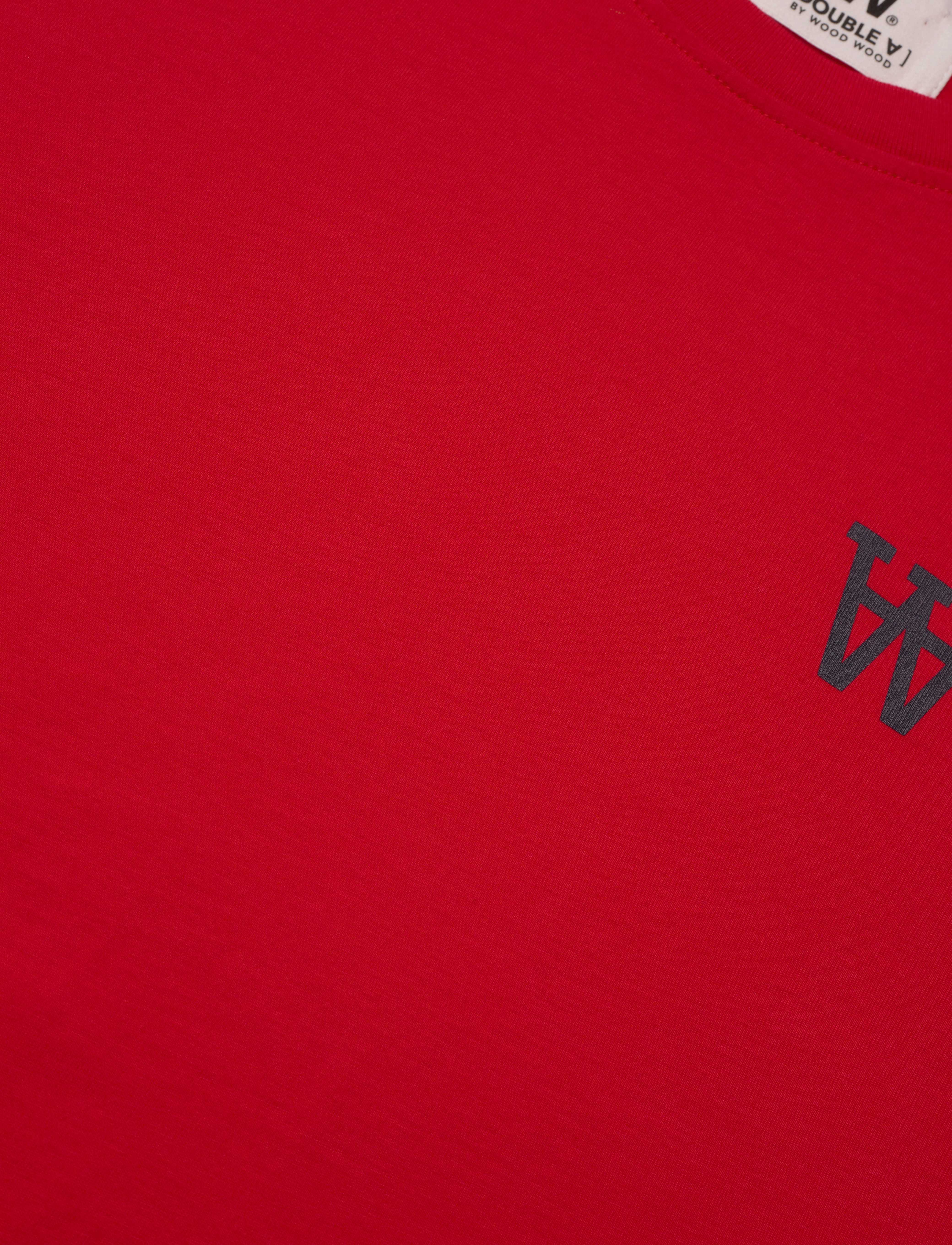 Double A by Wood Wood - Ace AA T-shirt - apple red - 2