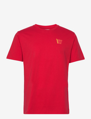 Ace logo T-shirt - APPLE RED