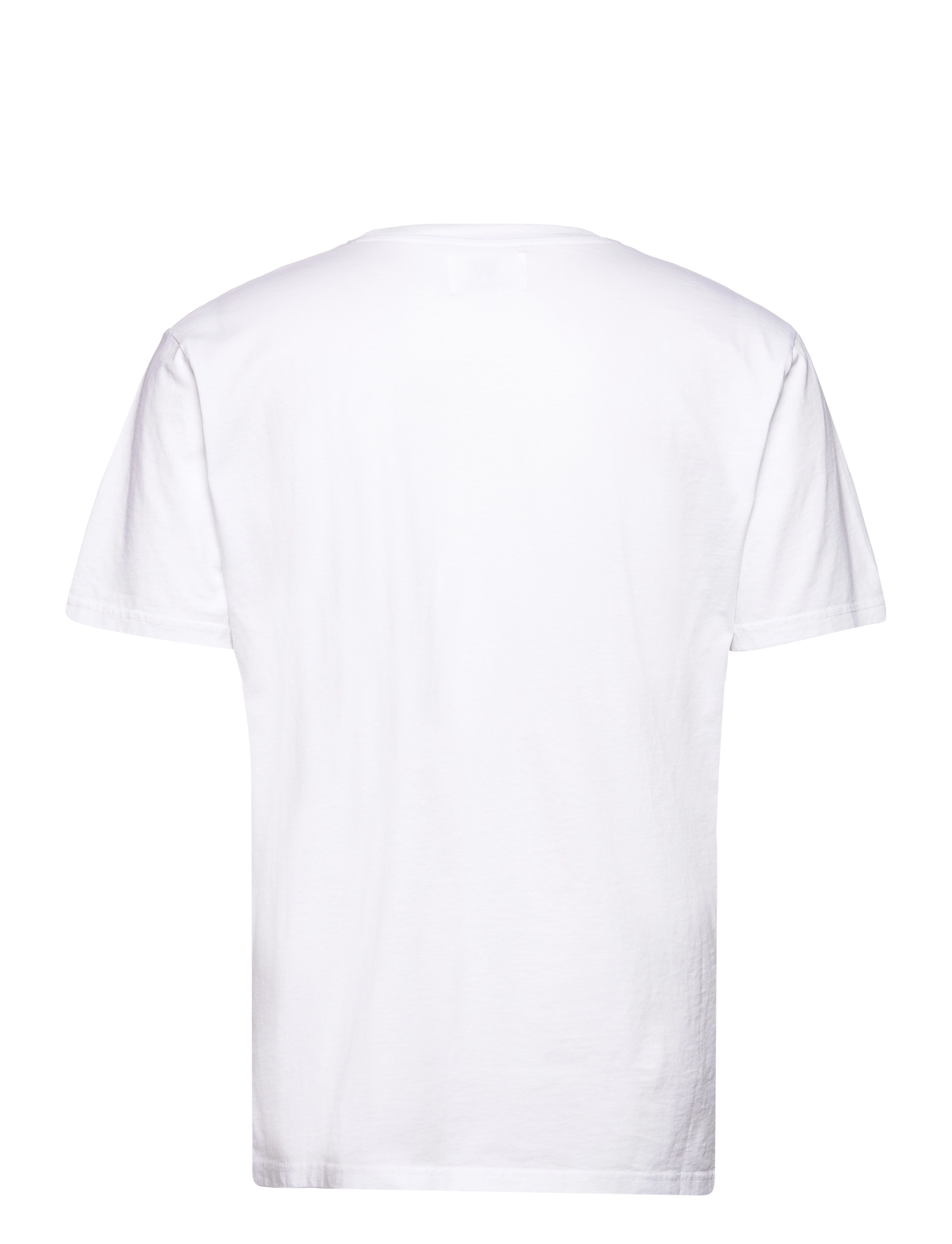 Double A by Wood Wood - Ace badge logo T-shirt - white - 1