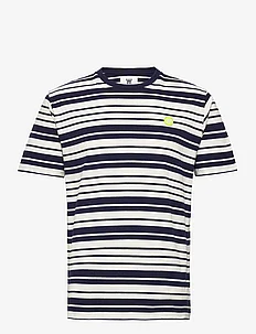 Ace stripe T-shirt, Double A by Wood Wood