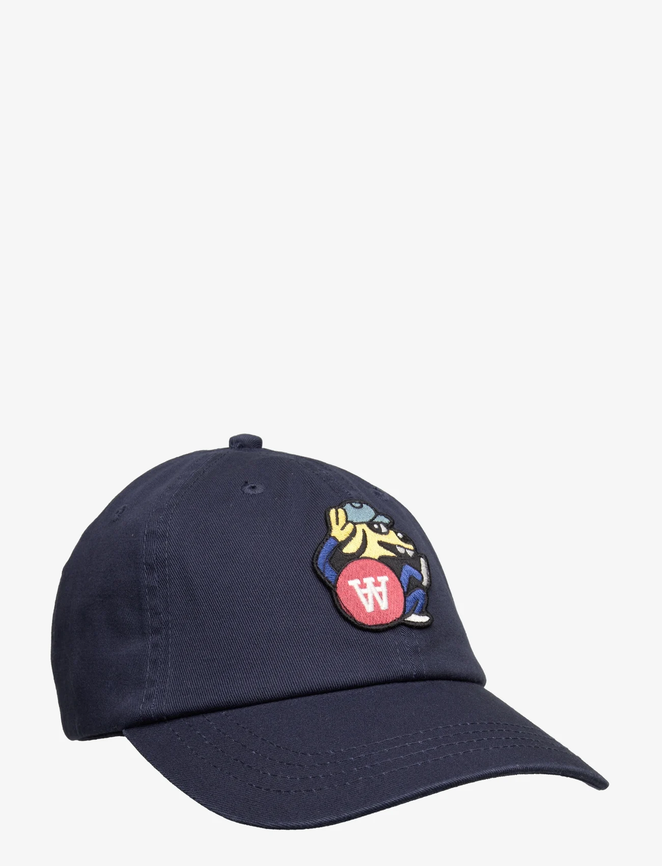 Double A by Wood Wood - Eli doggy patch cap - caps - navy - 0