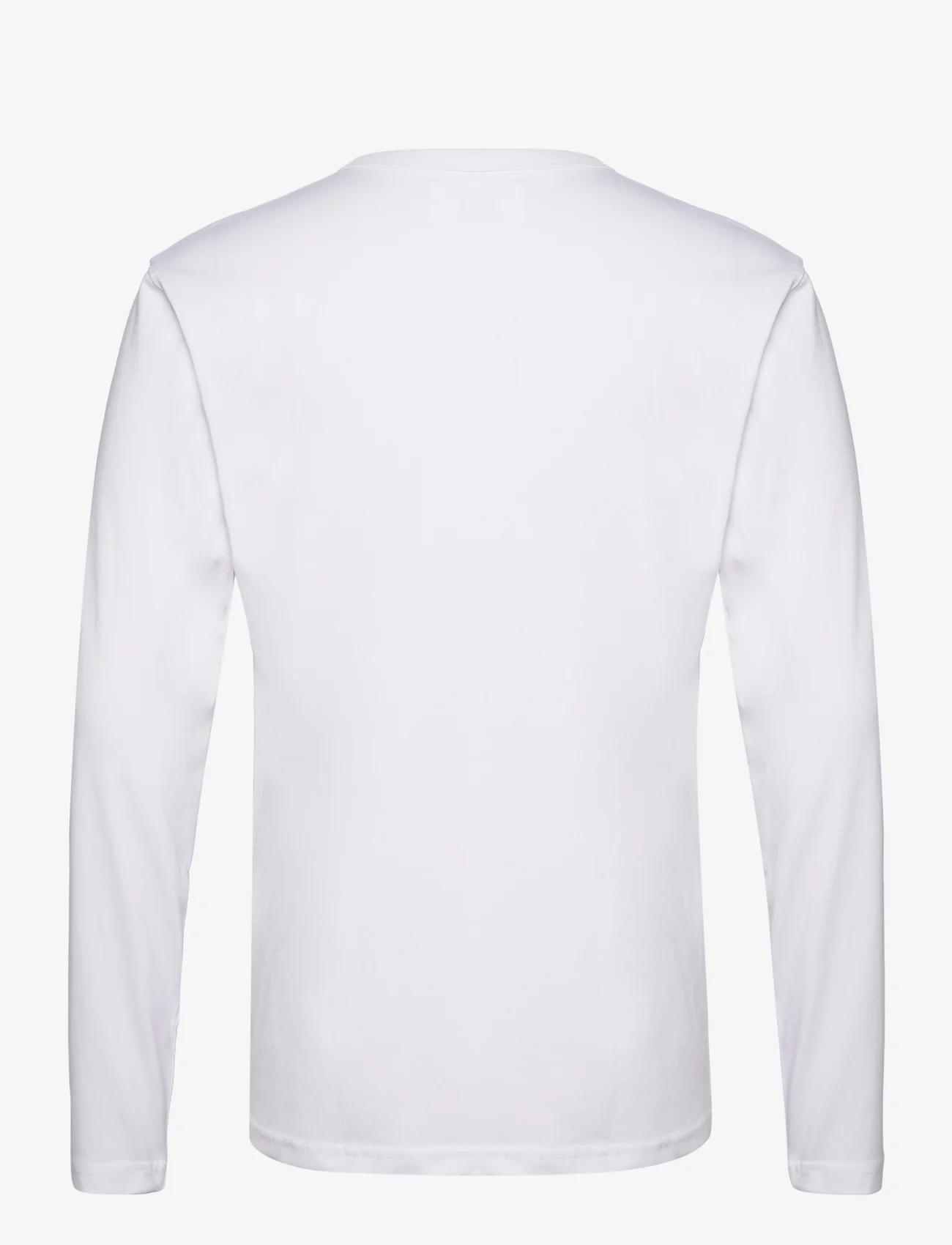 Double A by Wood Wood - Mel wizard badge long sleeve - laisvalaikio marškinėliai - white - 1