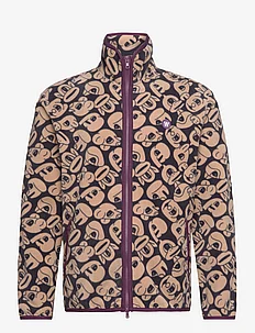 Jay zoo zip fleece sweatshirt, Double A by Wood Wood