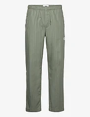 Double A by Wood Wood - Lee herringbone trousers - casual - olive - 0