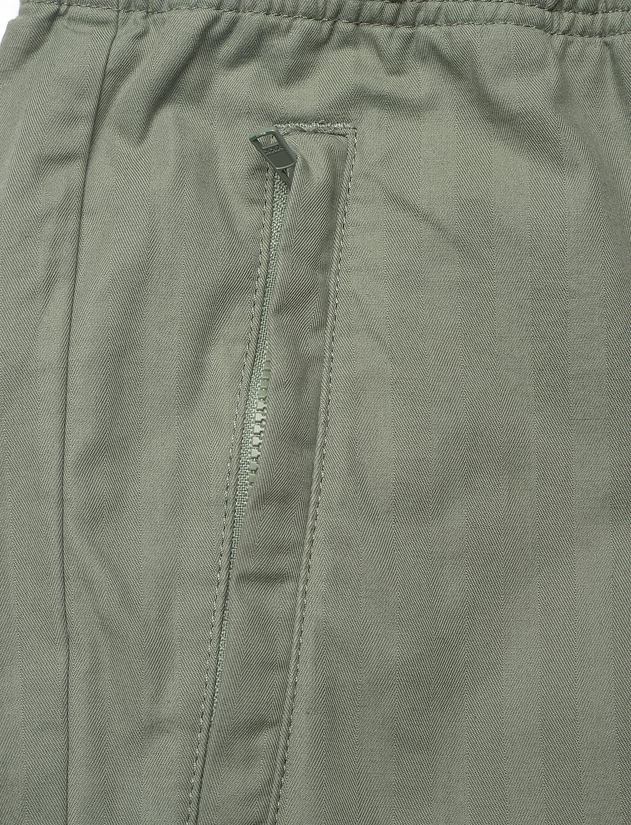WOOD WOOD - Lee herringbone trousers - pantalons décontractés - olive - 2