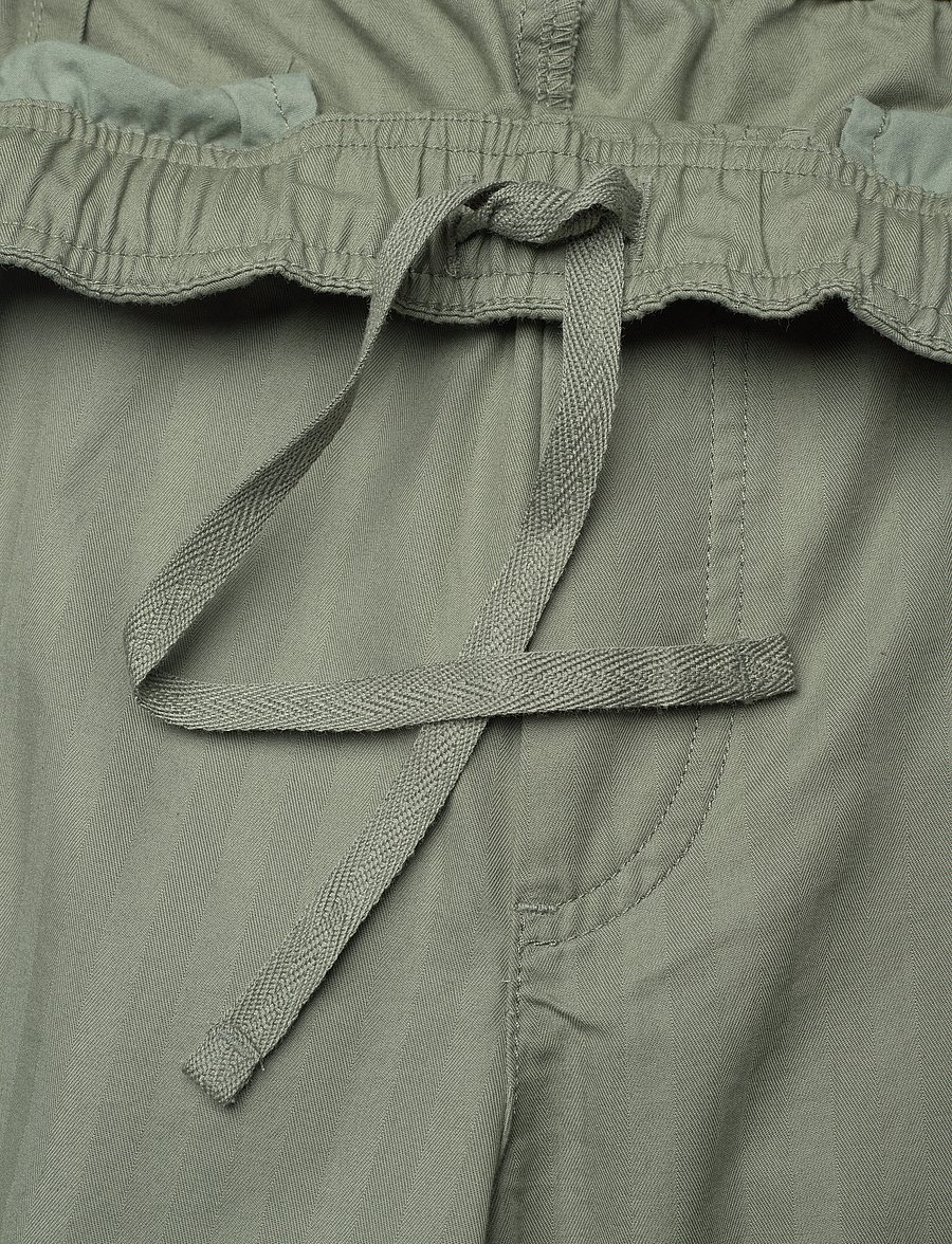 WOOD WOOD - Lee herringbone trousers - pantalons décontractés - olive - 3
