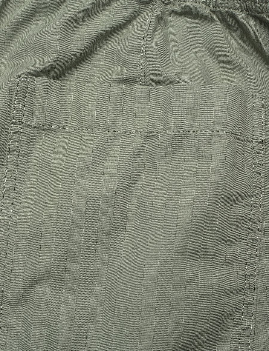 WOOD WOOD - Lee herringbone trousers - pantalons décontractés - olive - 4