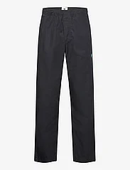 Double A by Wood Wood - Lee ripstop trousers - casual trousers - black - 0
