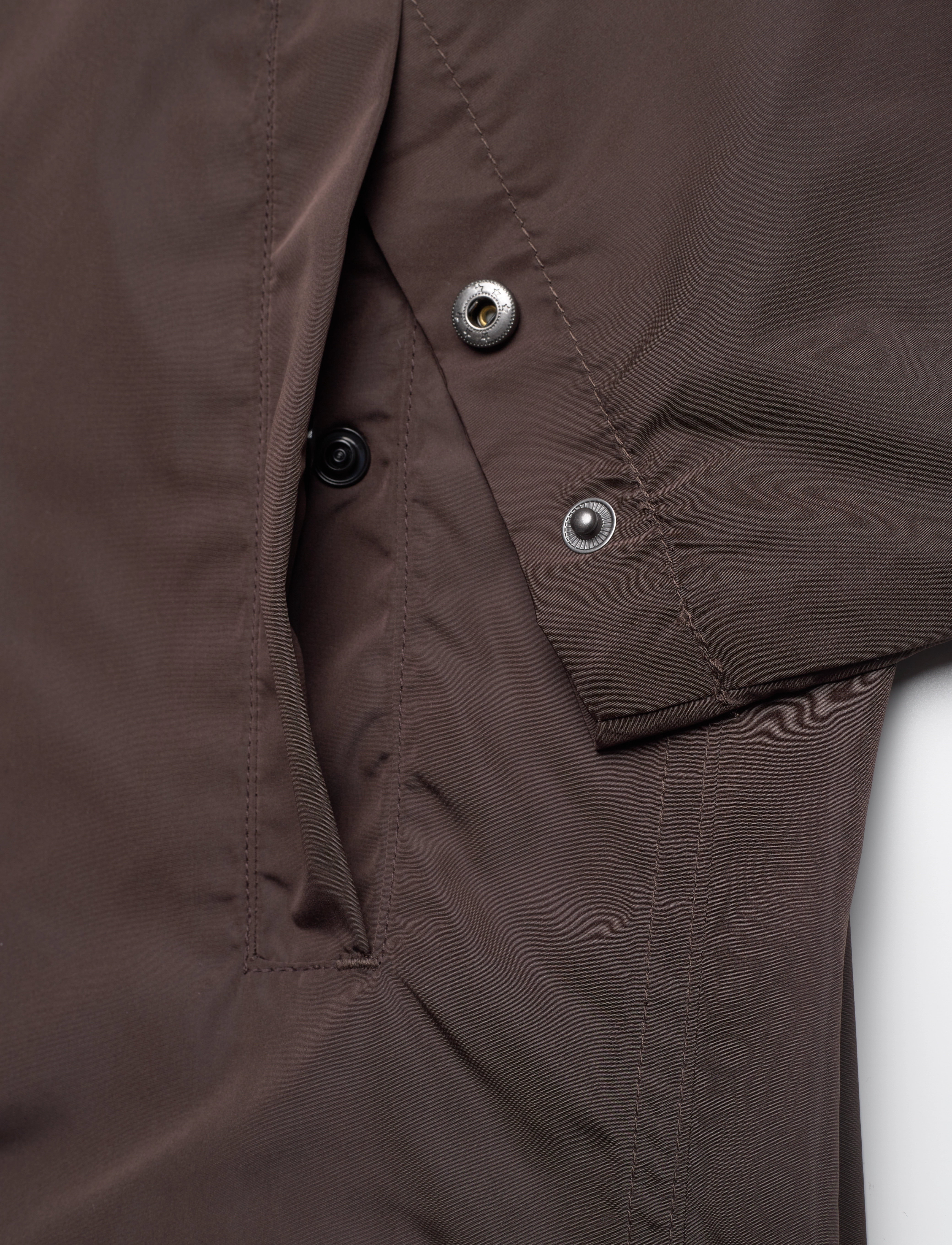 Double A by Wood Wood - Ali coach jacket - black coffee - 3