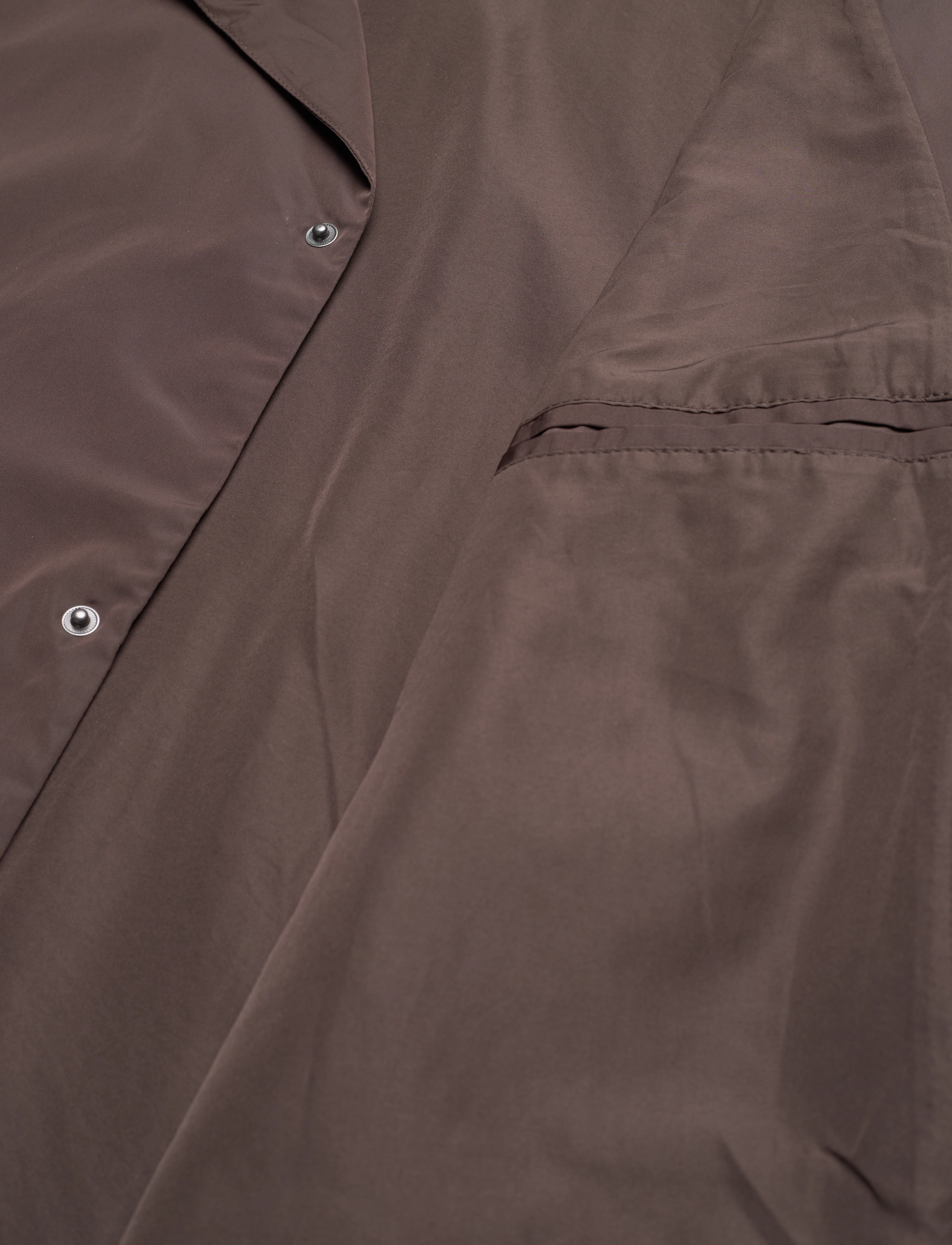 Double A by Wood Wood - Ali coach jacket - black coffee - 4