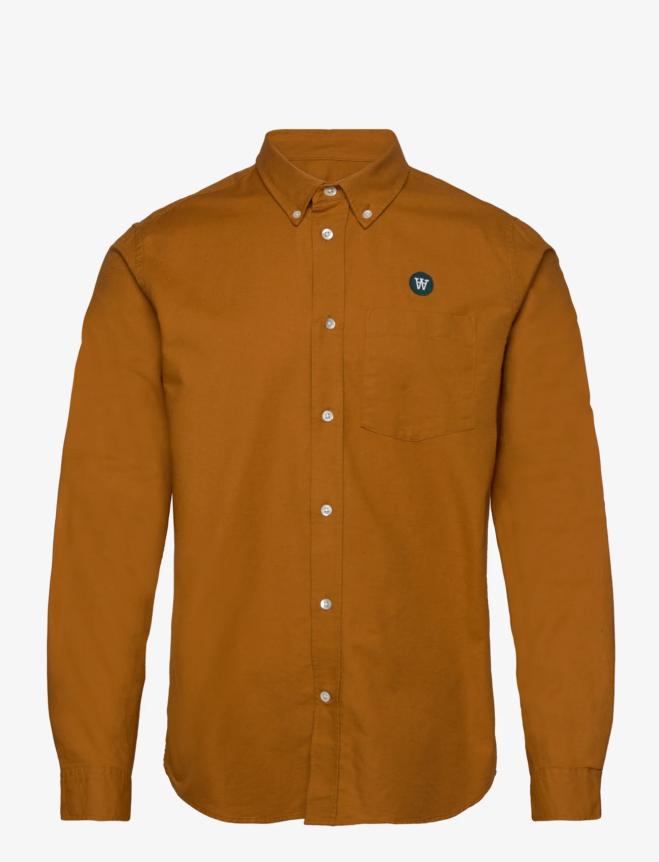 Double A by Wood Wood - Ted shirt - casual skjorter - golden brown - 0