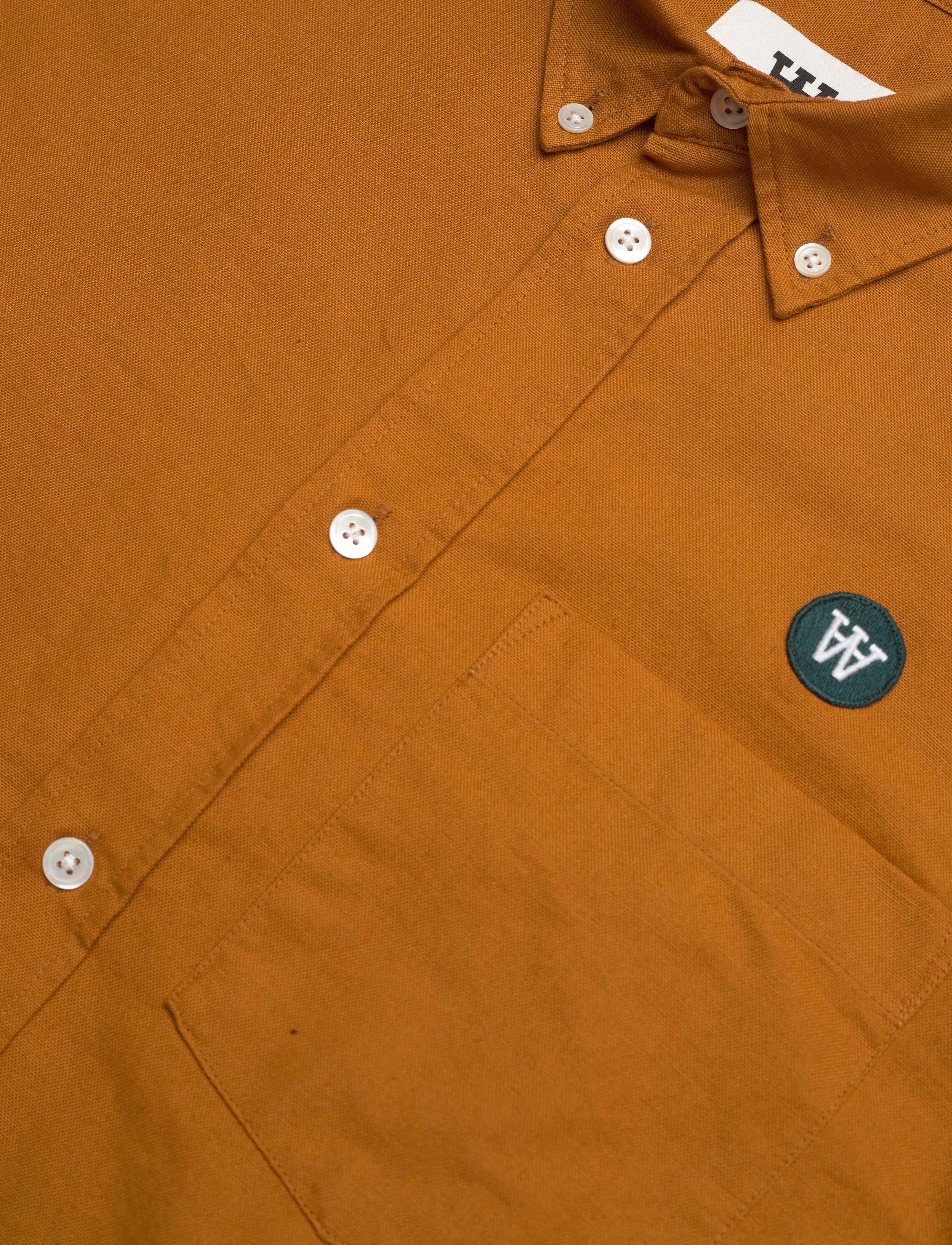 DOUBLE A BY W.W. - Ted shirt - golden brown - 3