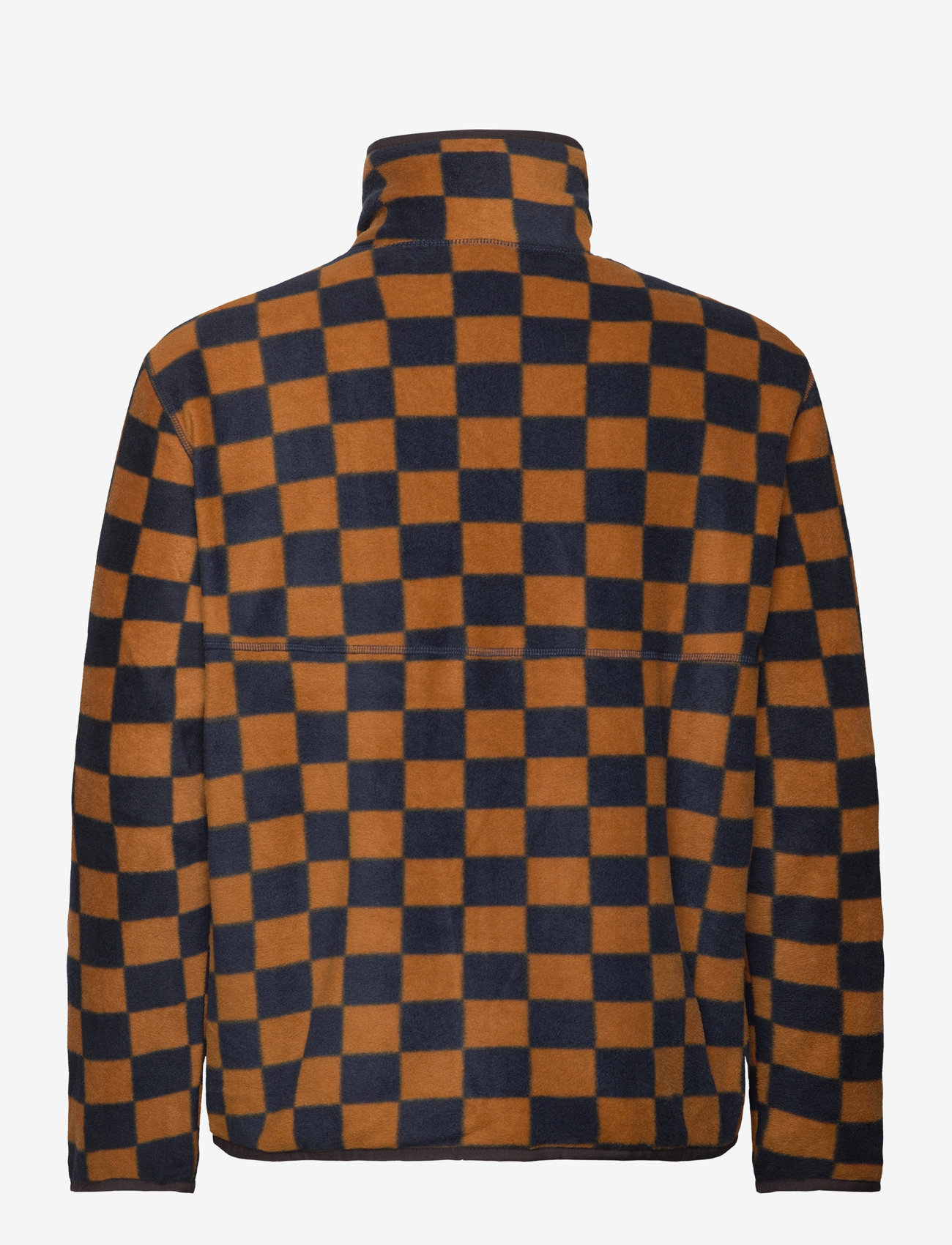 WOOD WOOD - Jay IVY zip fleece - fleecetrøjer - eternal blue/golden brown aop - 1